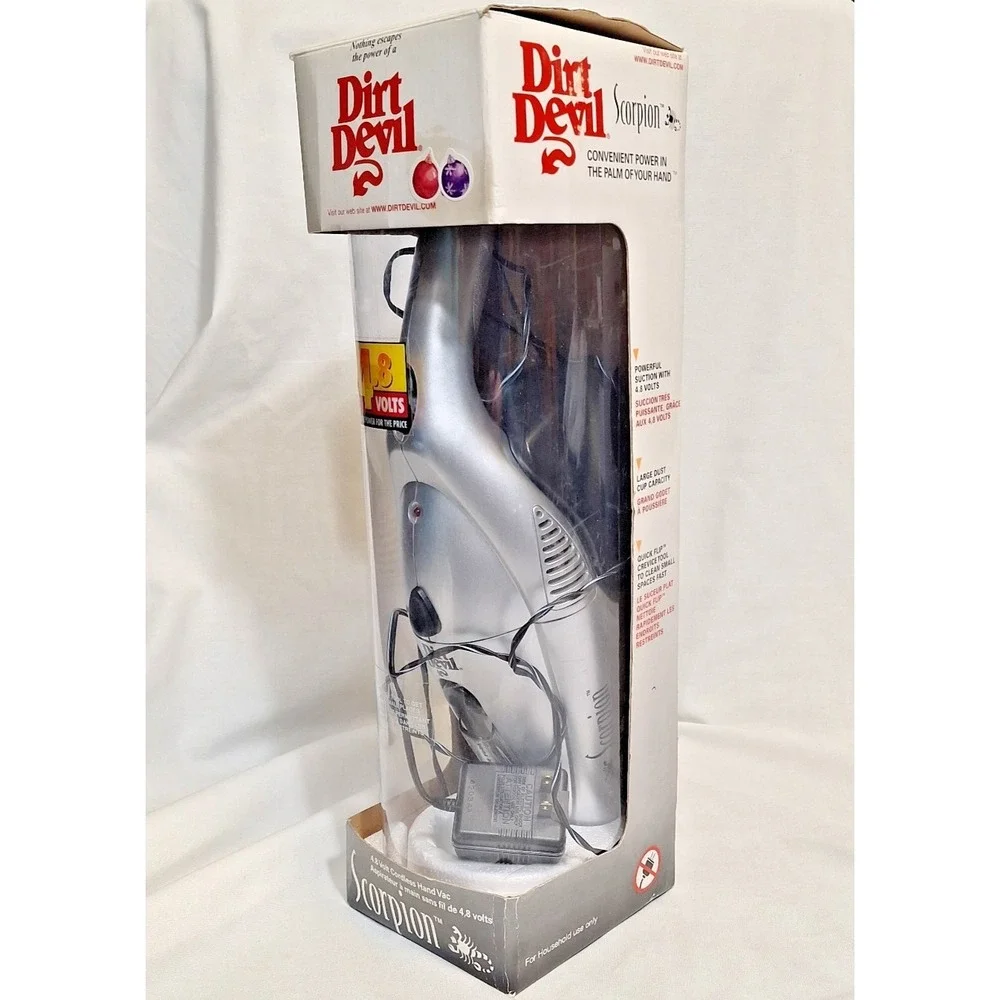 Dirt Devil Scorpion Corded Handheld Vacuum Model NOS 2002